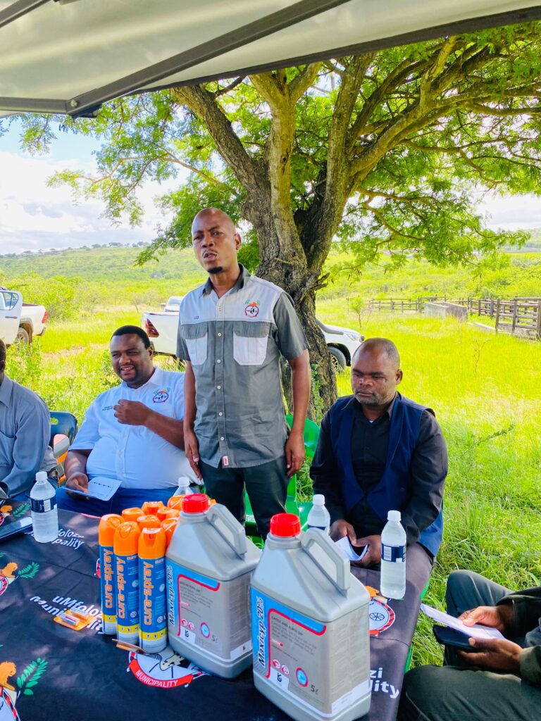 Umfolozi Ward 17 Farmers Trained on Livestock Health and Management