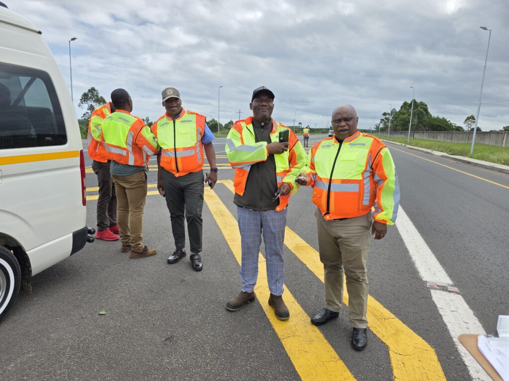 Mayor Bhengu Leads Festive Season Roadblock Operation to Promote Safer Roads