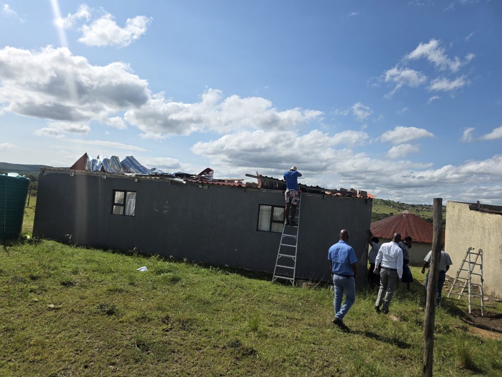 uMfolozi Municipality Mayor Assesses Storm Damage in Ward 17