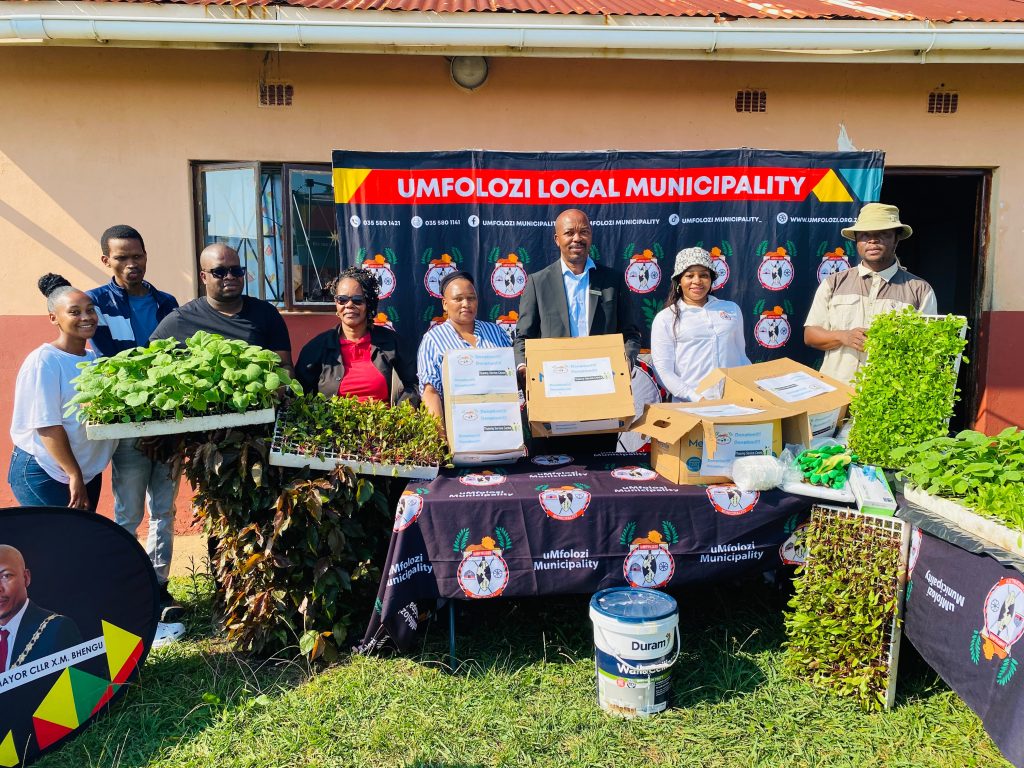 uMfolozi Municipality celebrates public service week at a local orphanage