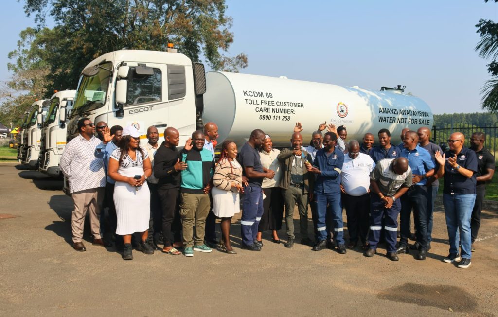 uMfolozi Set to Receive 18 Water Tankers in Major Boost to Water Service Delivery